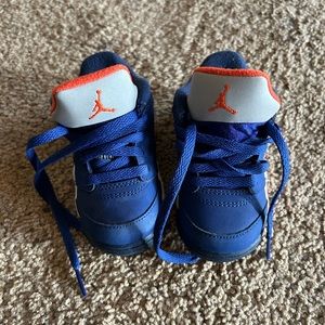 Toddler Air Jordan 5 Retro Low New York  Knicks